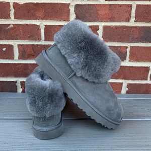 New UGG Classic Mini Fluff Bootie